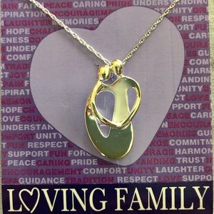 Mother’s Day Sterling “Loving Family” pendant